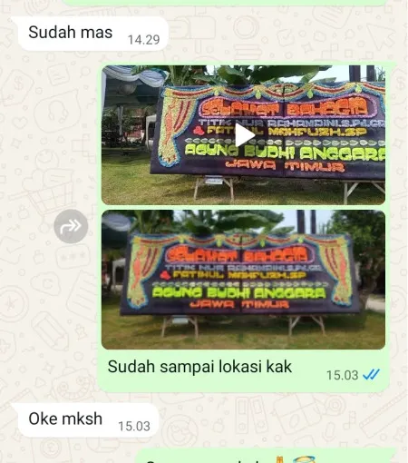 Pengiriman Papan Bunga Rancajaya Patokbeusi